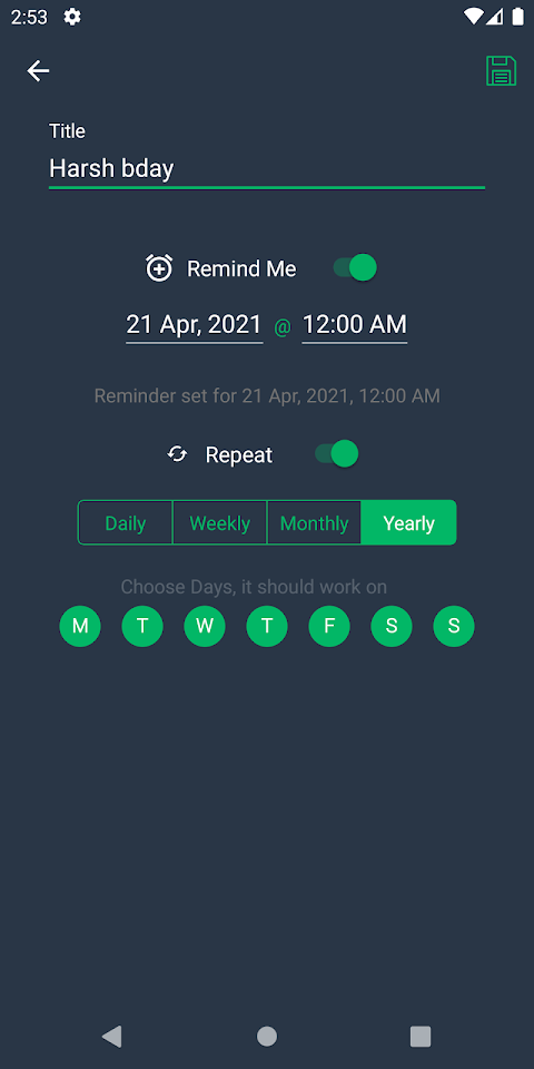 One Swipe Notes – Quick Notes screenshot