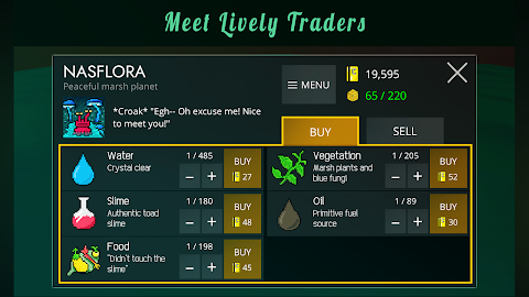 Galaxy Trader – Space RPG screenshot