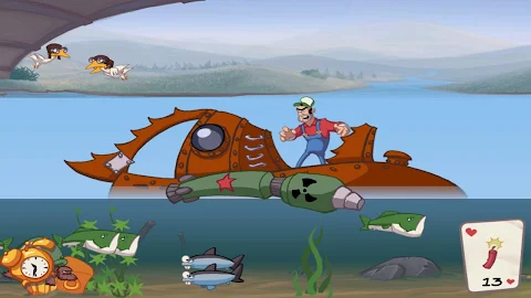 Super Dynamite Fishing Premium screenshot