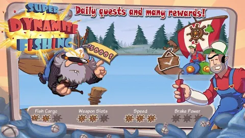 Super Dynamite Fishing Premium screenshot