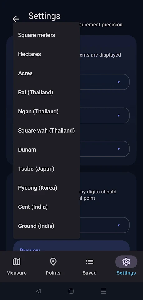 Topometria – Distance & Area screenshot