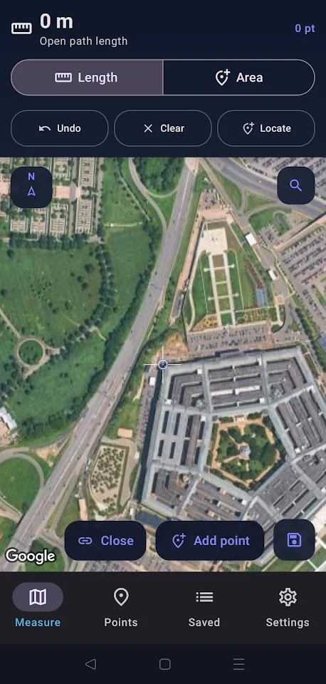 Topometria – Distance & Area screenshot
