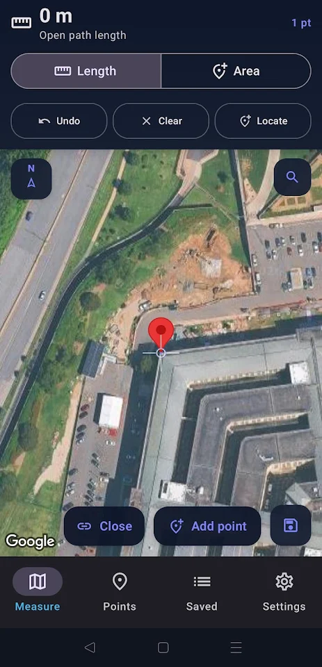 Topometria – Distance & Area screenshot