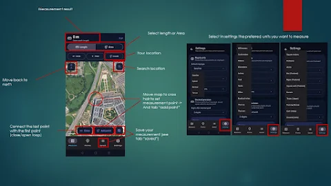 Topometria – Distance & Area screenshot