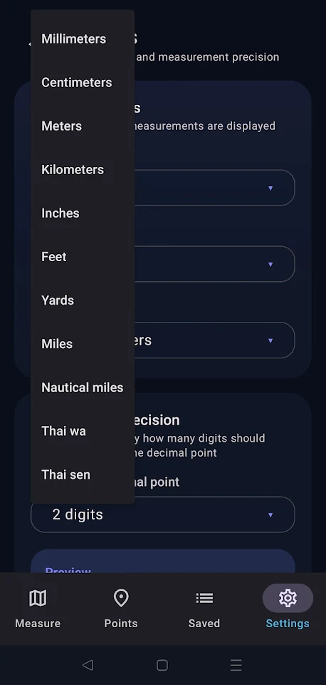 Topometria – Distance & Area screenshot