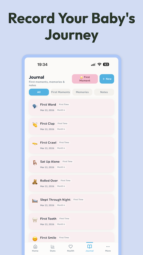 Baby Tracker Newborn Sleep Log screenshot