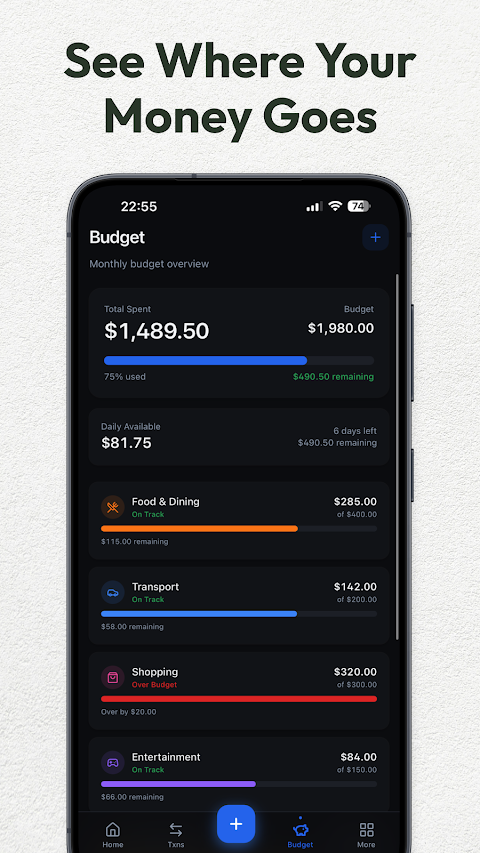 Money Manager Expense & Profit screenshot