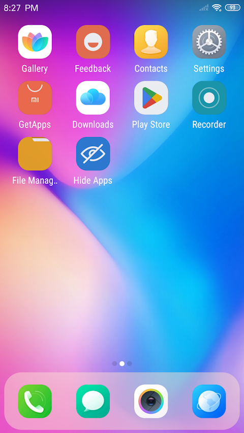 X Launcher Pro screenshot