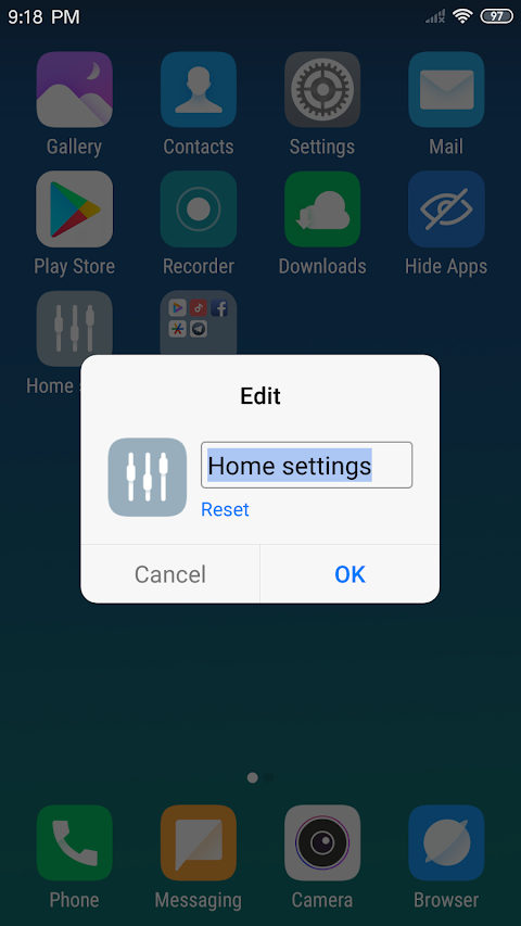 X Launcher Pro screenshot