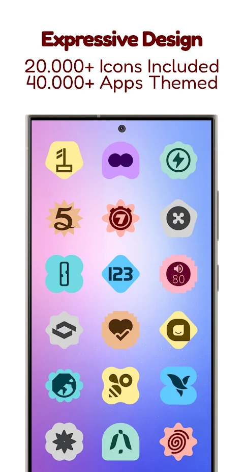 Expressive Shapes Icon Pack screenshot