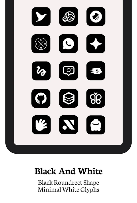 iBlack OS Icon Pack screenshot