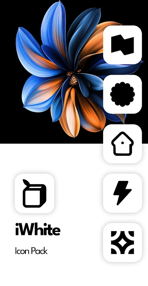 iWhite OS Icon Pack screenshot