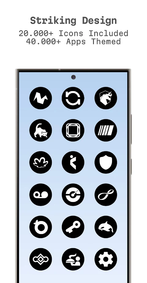 Nova OLED 17 Icon Pack screenshot