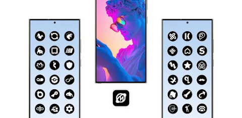 Nova OLED 17 Icon Pack screenshot