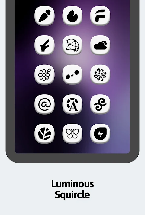 One 3D White Icon Pack screenshot