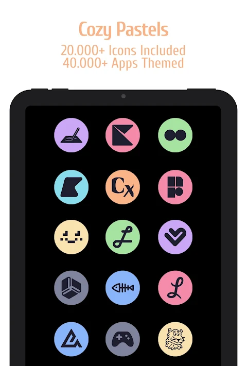 Pastel Cozy Icon Pack screenshot