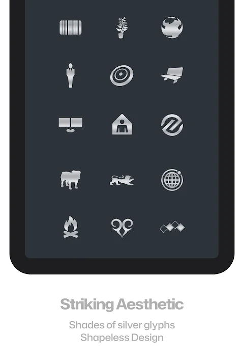Silver Steel Icon Pack screenshot