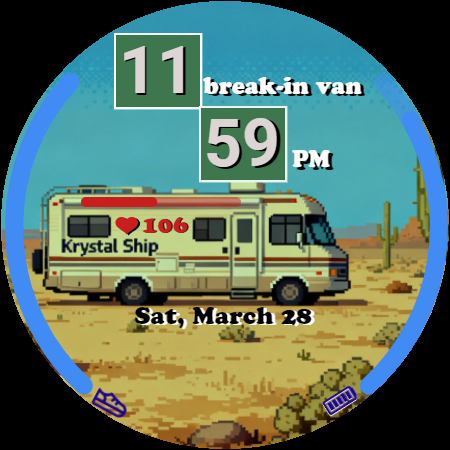 Break-in Van: 8-Bit Pixel Face screenshot