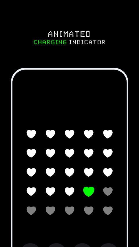 Dots Live Wallpaper – Battery screenshot