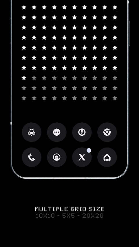 Dots Live Wallpaper – Battery screenshot