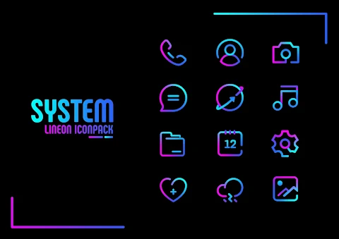 Lineon Icon Pack : LineX screenshot