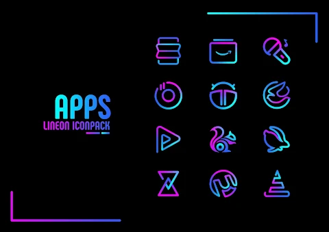 Lineon Icon Pack : LineX screenshot