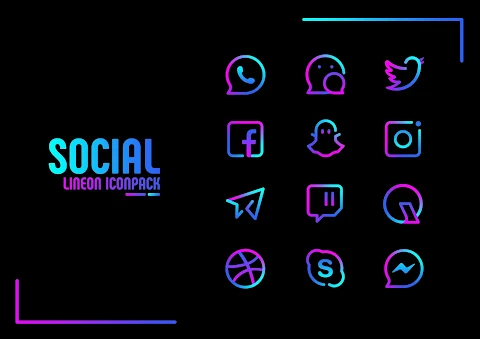 Lineon Icon Pack : LineX screenshot