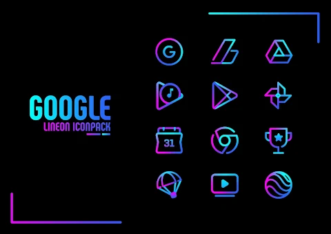 Lineon Icon Pack : LineX screenshot