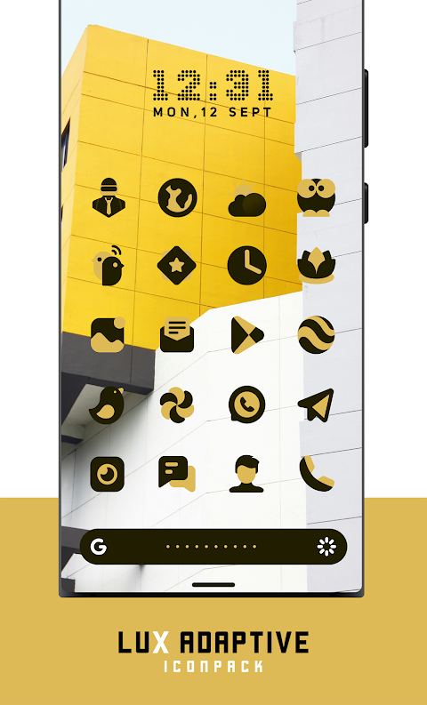 LuX : Adaptive Icon pack screenshot
