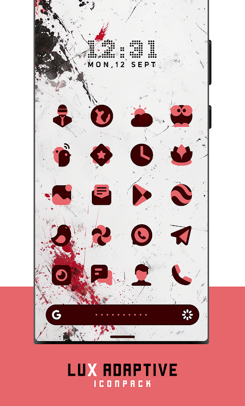 LuX : Adaptive Icon pack screenshot