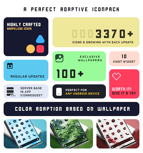 LuX : Adaptive Icon pack screenshot