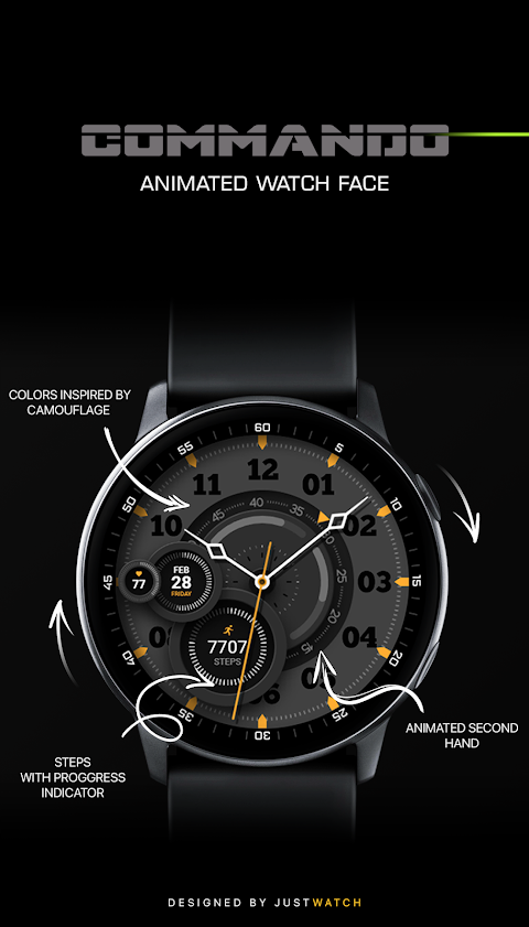 Commando – Watch Face screenshot