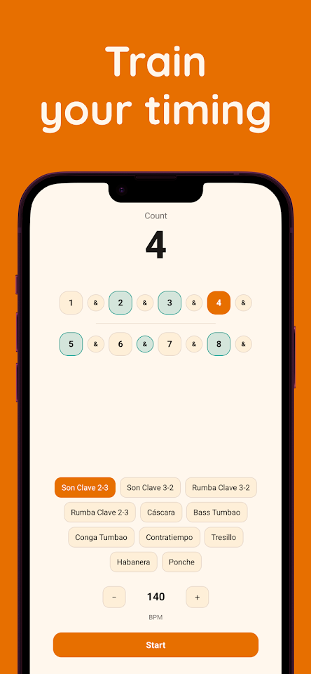 Latin Rhythm Trainer screenshot