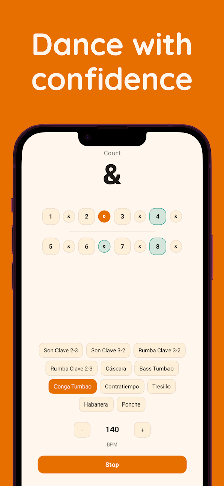 Latin Rhythm Trainer screenshot