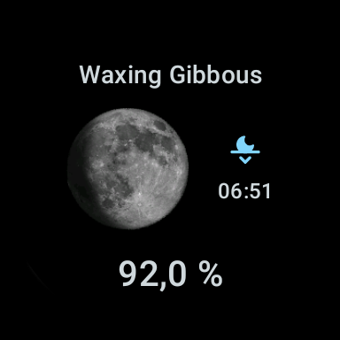 Moon on Wear screenshot