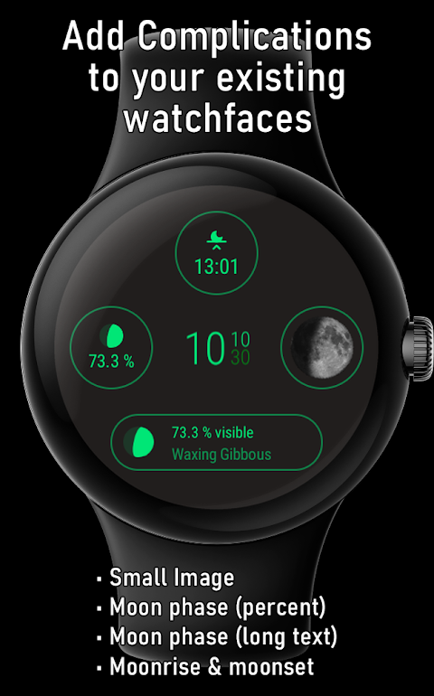 Moon on Wear screenshot
