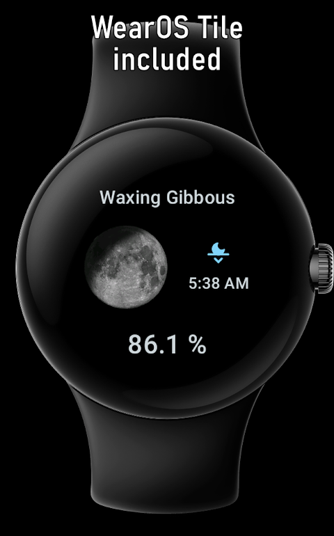 Moon on Wear screenshot