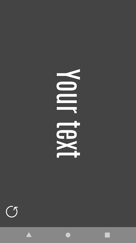 Shout Screen – Big Text Screen screenshot