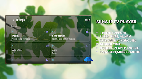 Mina IpTV Player screenshot