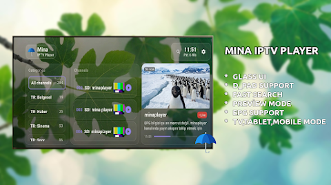 Mina IpTV Player screenshot
