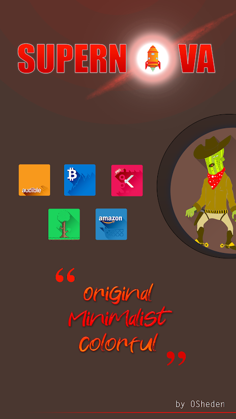 Supernova Icon Pack screenshot