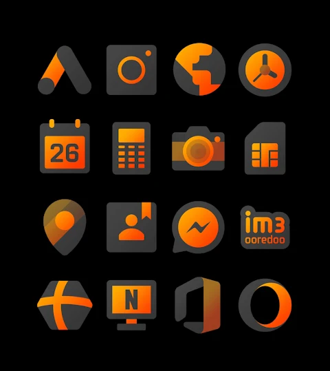 Orangediant – Icon Pack screenshot