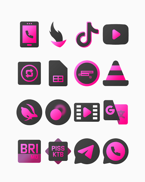 Pinkdiant – Icon Pack screenshot