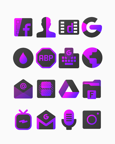 Purplediant – Icon Pack screenshot