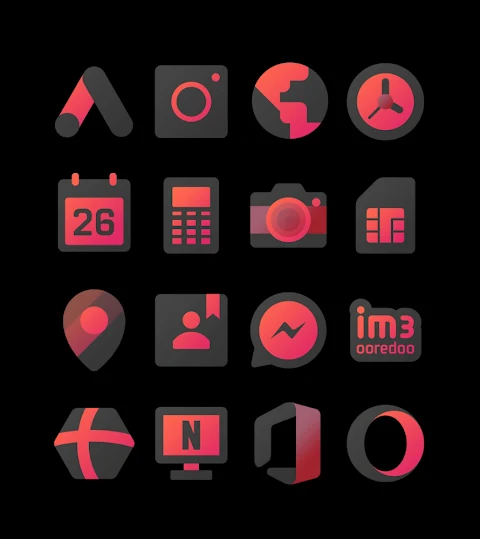Rediant – icon Pack screenshot
