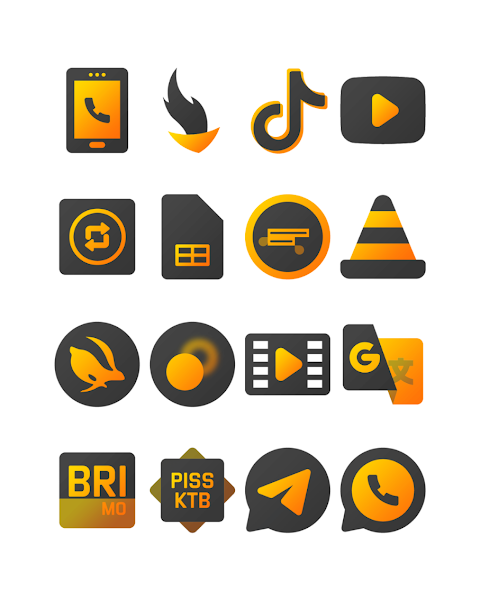 Yellowdiant – Icon Pack screenshot