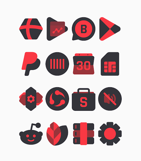 Rose – Red Icon Pack screenshot