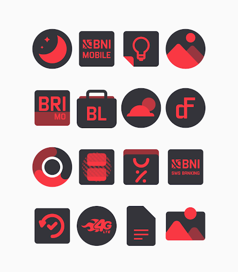 Rose – Red Icon Pack screenshot