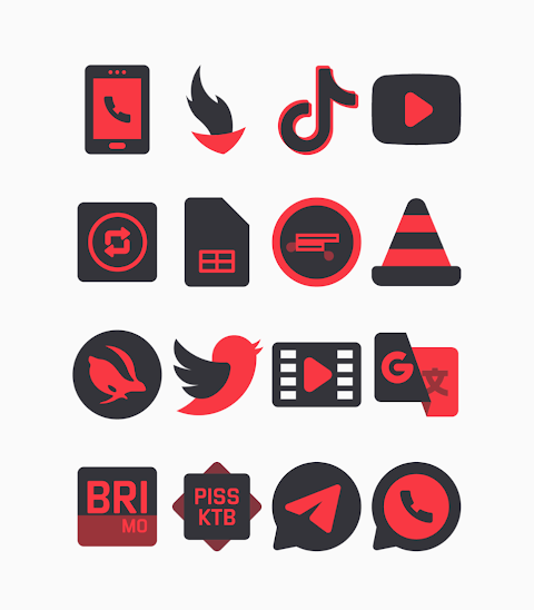 Rose – Red Icon Pack screenshot