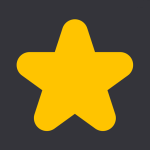 Star – Yellow Icon Pack